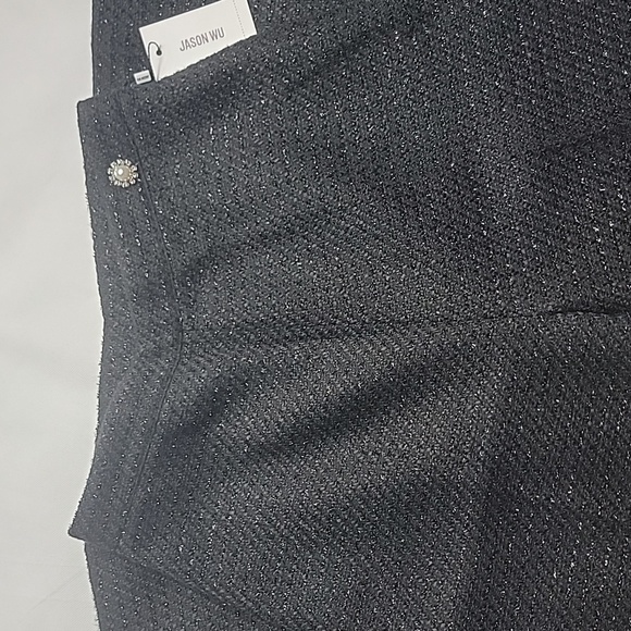 Jason Wu High-Rise Wide-leg Tweed Trousers size 2 - Picture 2 of 10